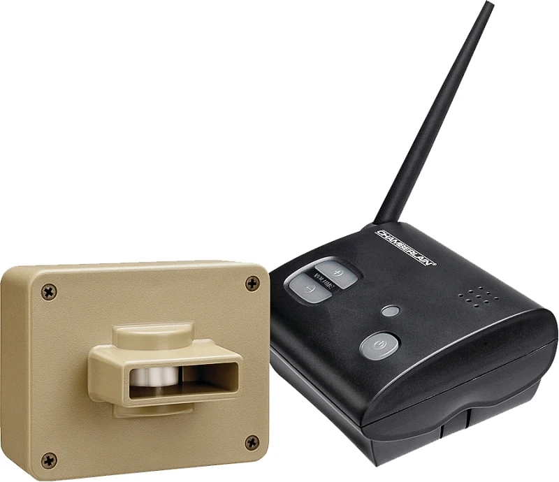 Cwa2000 Wireless Motion Sensor And Alert System - Black/brown Aluminum/plastic