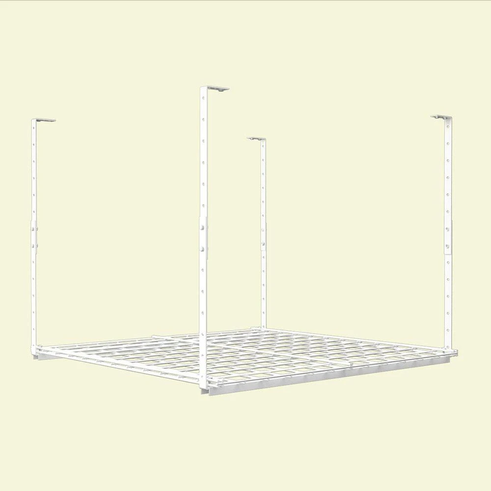 36 In. W X 36 In. D Adjustable Height Garage Ceiling Storage Unit