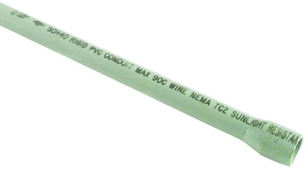 1/2-inch X 10-foot Non-metallic Pvc Schedule 40 Conduit