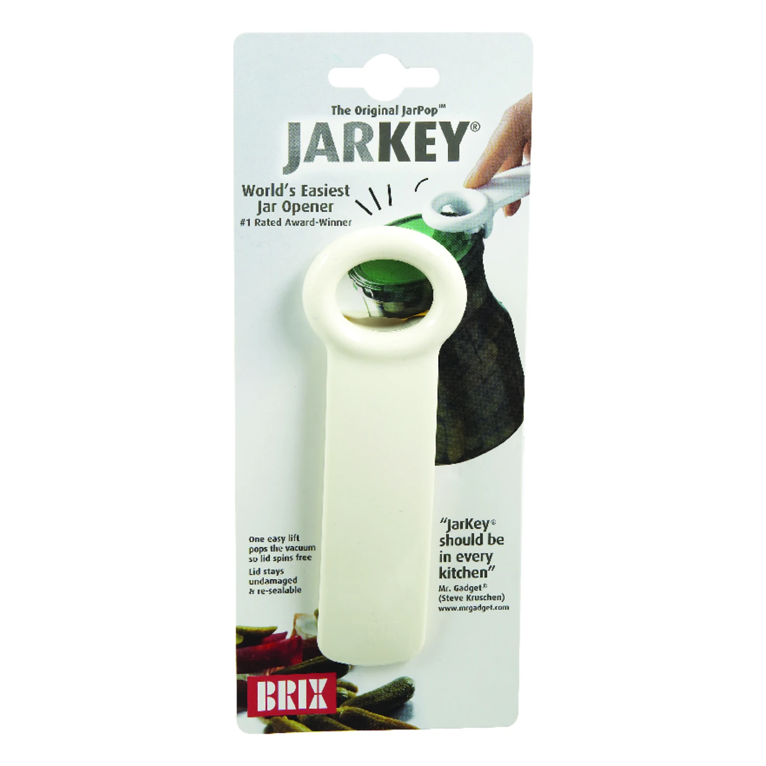 Jarpop Assorted Colors Plastic Jar Opener - Easy Grip Design