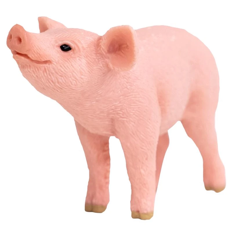 Pink Piglet Toy Figurine For Ages 3 And Up, Model 13934