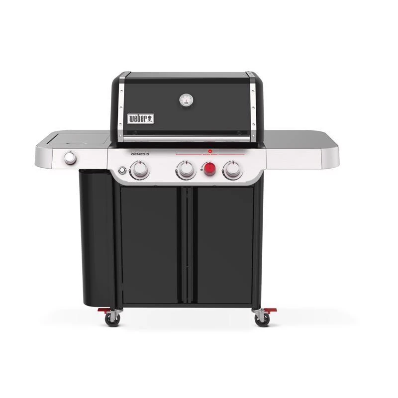 Genesis E-335 3 Burner Liquid Propane Grill With Sear & Side Burners, Black