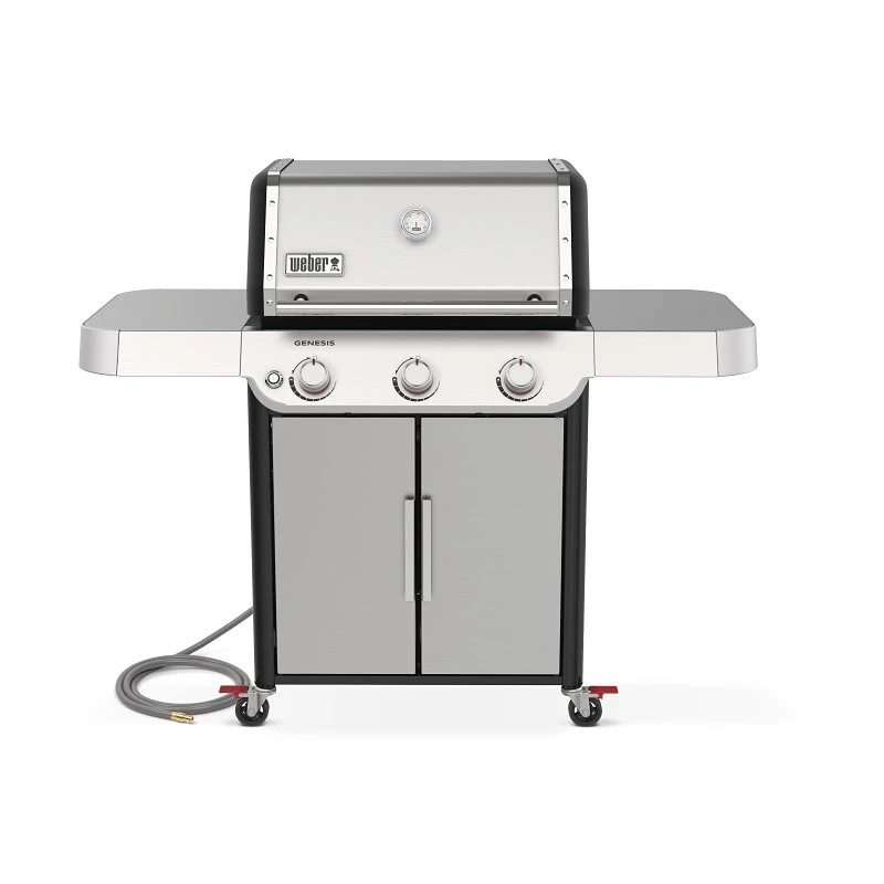 Genesis S-315 3 Burner Natural Gas Grill With Stainless Steel Construction