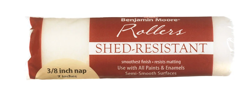 Benjamin Moore Fabric 3/8 in. x 7 in. W Paint Roller Cover 1 pk
