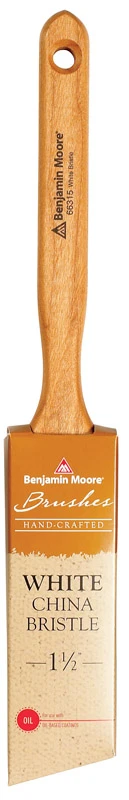Benjamin Moore 1 1/2 In. Wide Angle White China Bristle Paint Brush