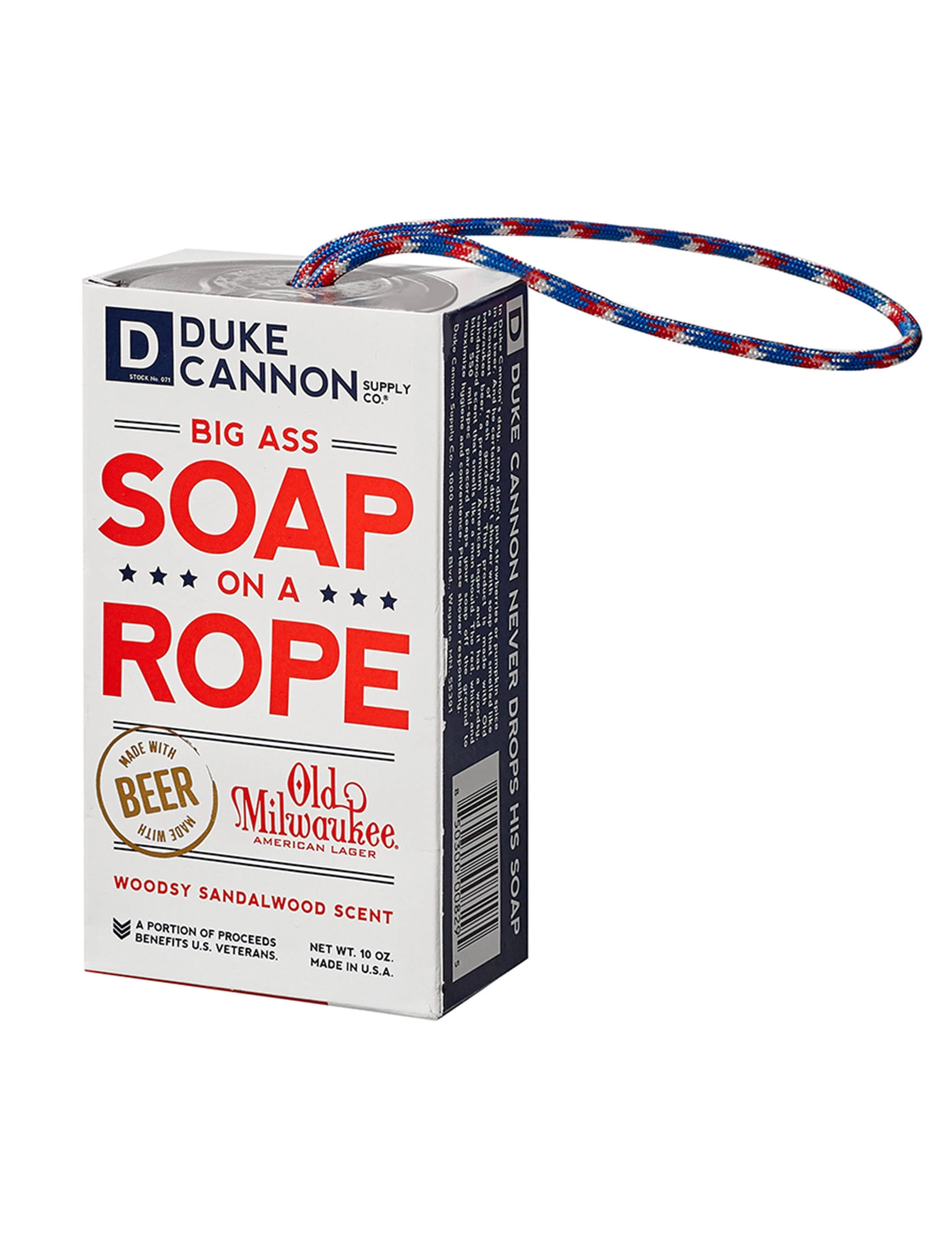 Duke Cannon Big Ass Beer Soap On A Rope - 10oz Bar Soap