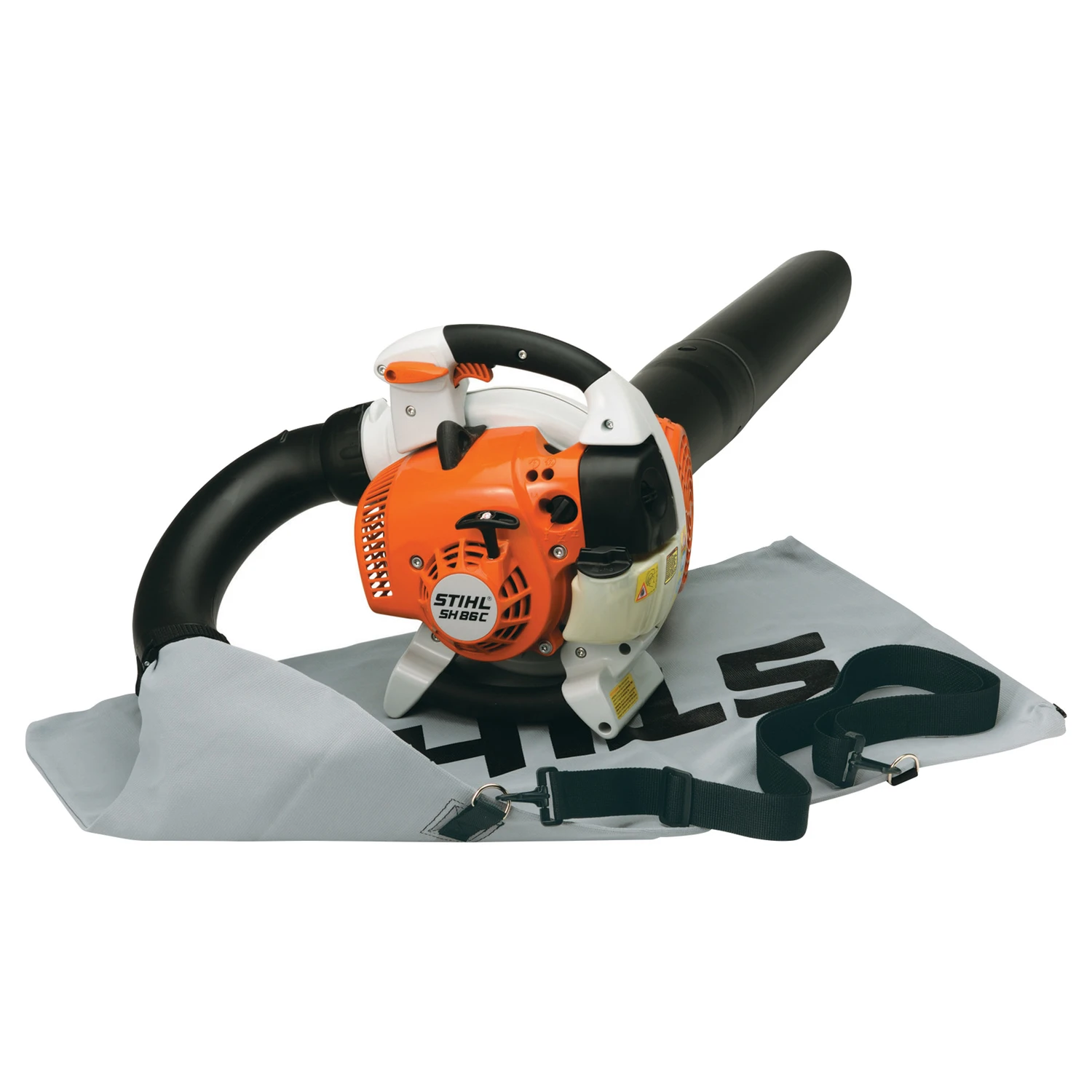 Sh 86 C-e 170 Mph 444 Cfm Gas Handheld Blower, Mulcher, And Vac