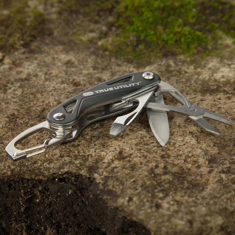 True Utility Multi-tool Clip Stick Knife - Model Tu198 - Black Finish