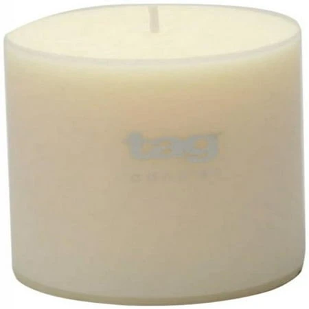 Unscented Ivory Pillar Candle, 4 X 4 In., 85 Hour Burn Time, Cotton Wick