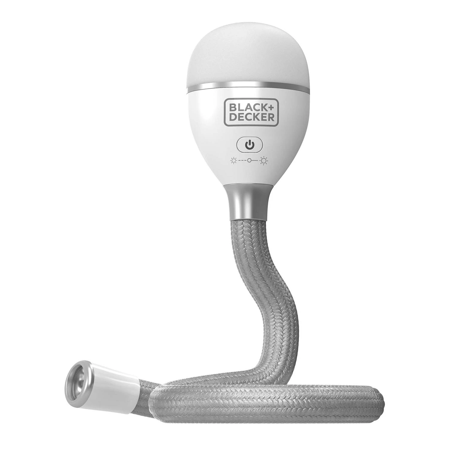 Bdcfsl01 White Led Bendable Work Light - Rechargeable, Portable, Hands-free