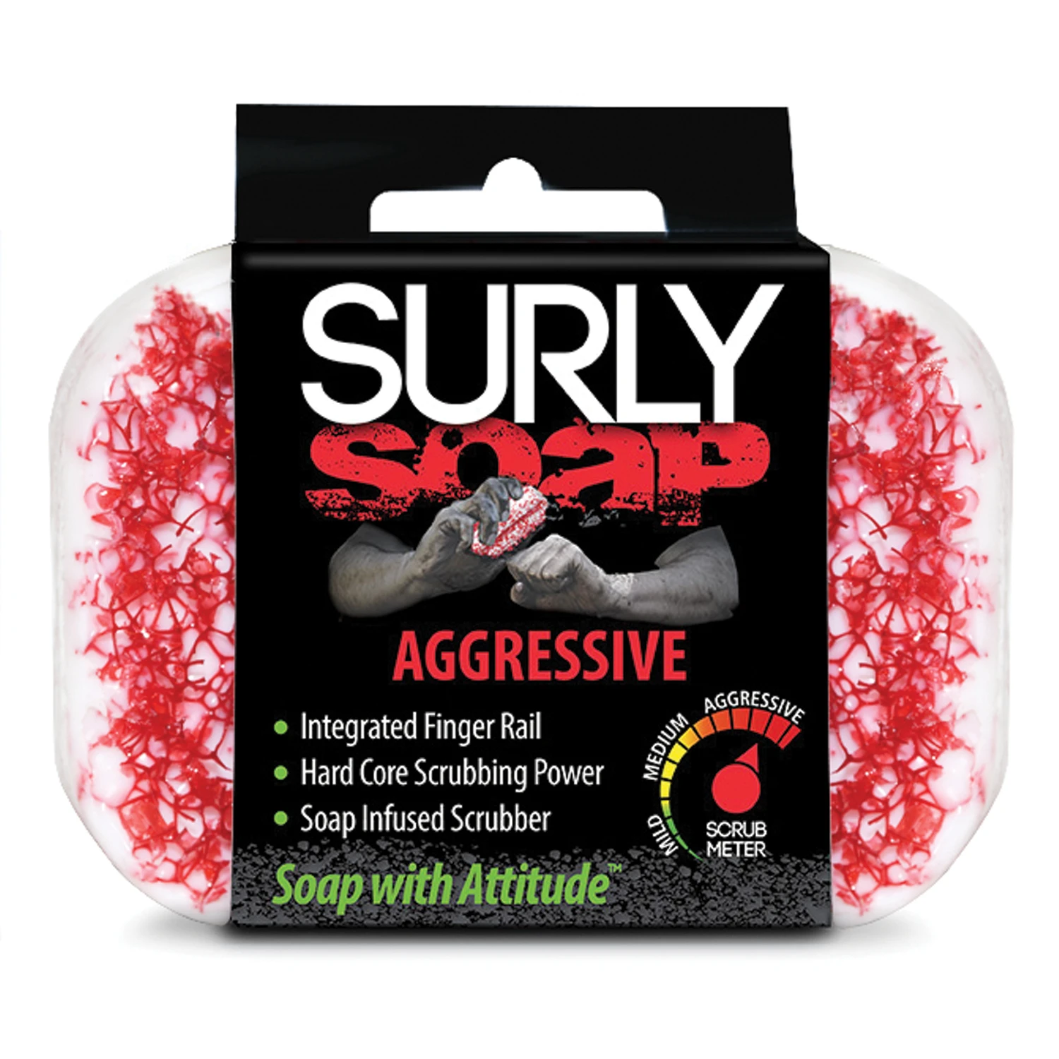 Citrus Scent Aggressive Bar Soap 7.5 Oz - Powerful Hand Cleanser