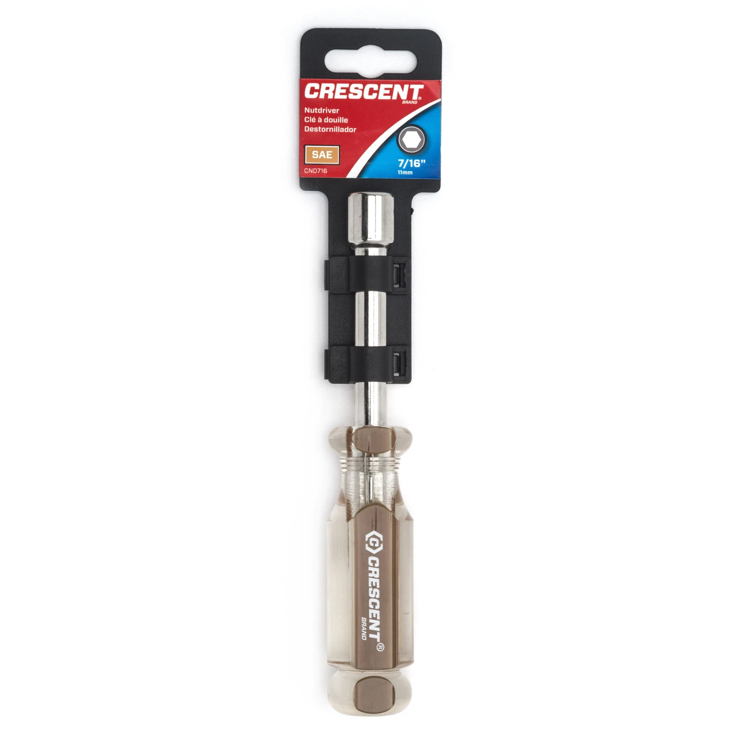 7/16 In. Sae Acetate Nut Driver 6-3/4 In. Length