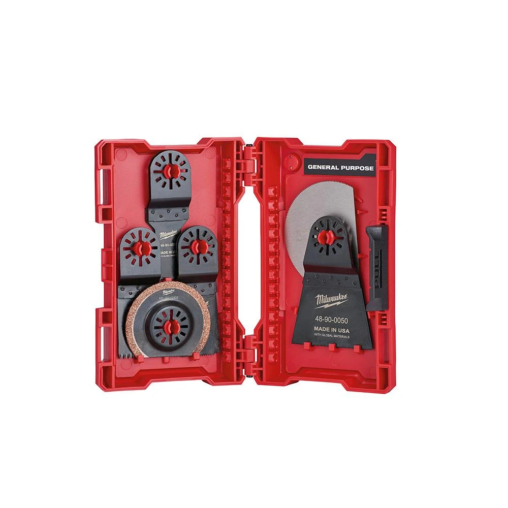 Oscillating Multi-tool Blade Kit With Case - 9-piece Set