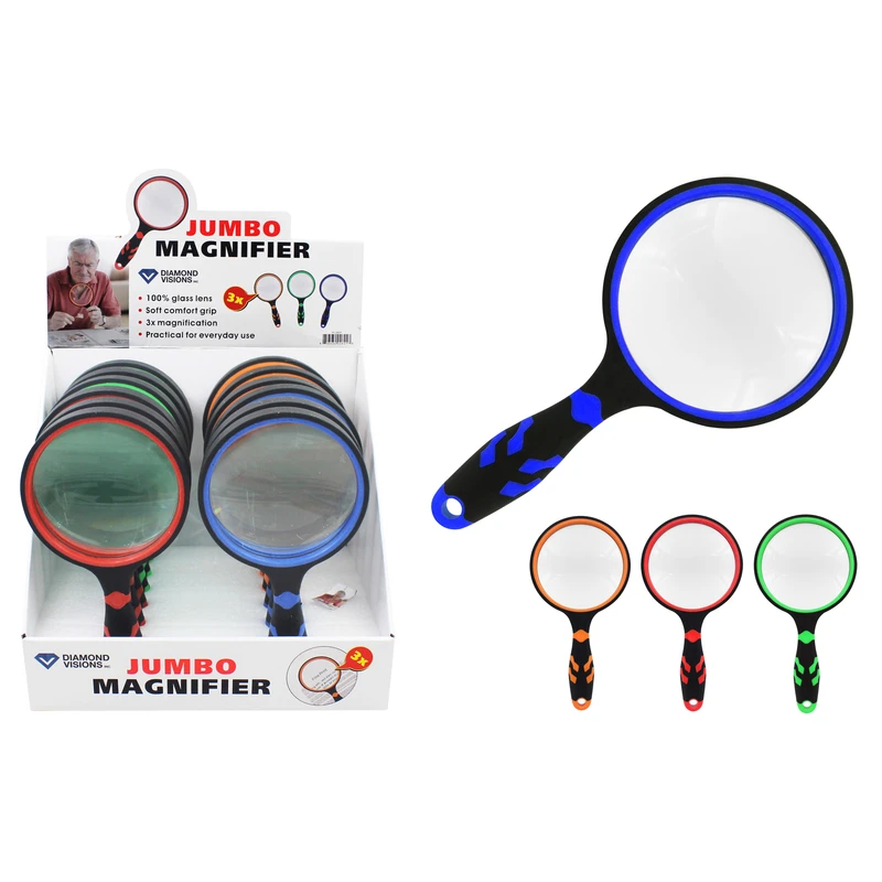 5" JUMBO MAGNIFYING GLASS RUBBER