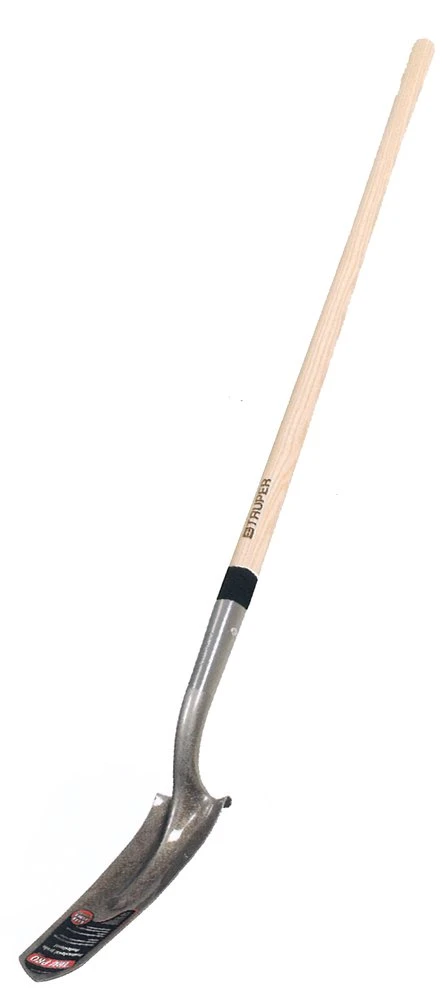 Truper Tru Pro 48 In. Wood Handle 4 In. Wide Ditch Spade For Professional Use