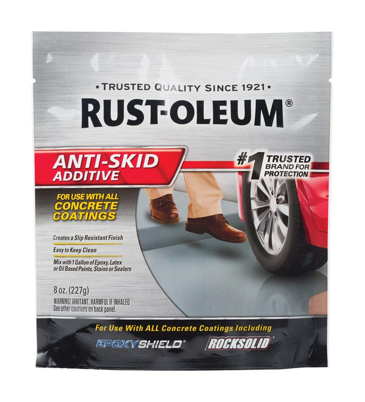 Anti Skid Indoor And Outdoor Anti-skid Additive 8 Oz For Safe Surfaces