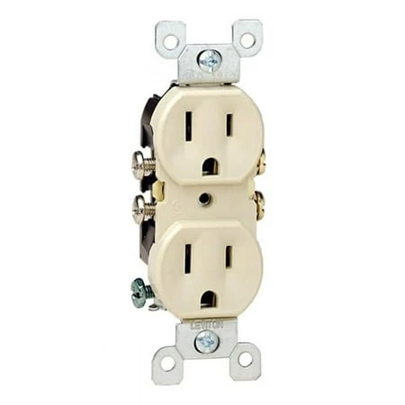 5320-acp 15 Amp Duplex Receptacle 125 Volt Residential Grade Almond