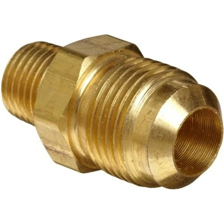 Brass Tube Fitting Half-union 3/8 Flare X 3/8 Male Pipe