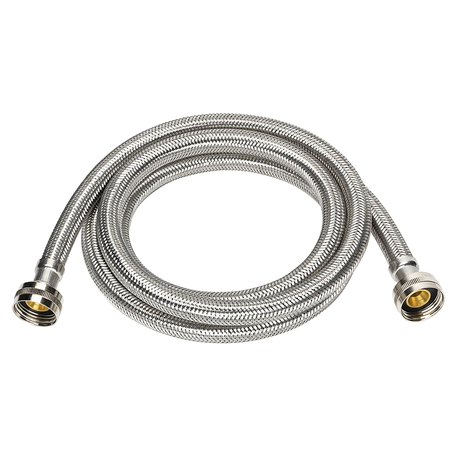 3/4 In. Hose Thread X 3/4 In. Dia. 48 In. Braided Stainless Steel Supply Line