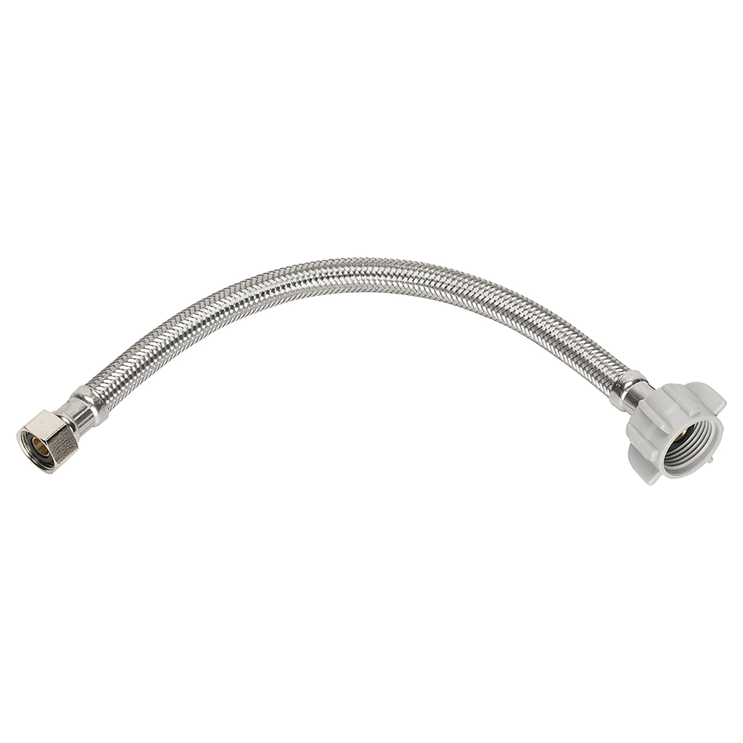 20 In. Brass Toilet Supply Line With 1/2 In. Fip And 7/8 In. D Ballcock Connectors