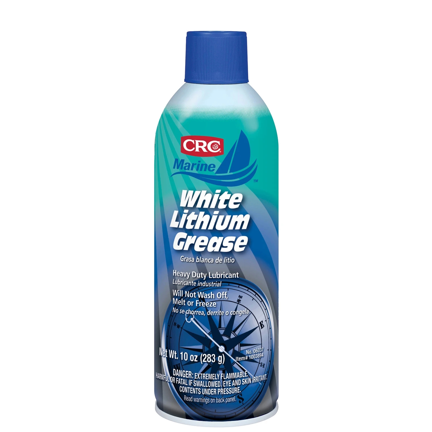 Marine White Lithium Grease 10 Oz - Superior Lubrication For Marine Applications