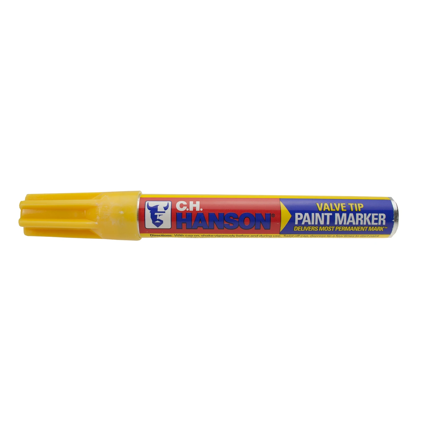 C.H. Hanson Sure-Point Yellow Valve Tip Paint Marker 1 pk