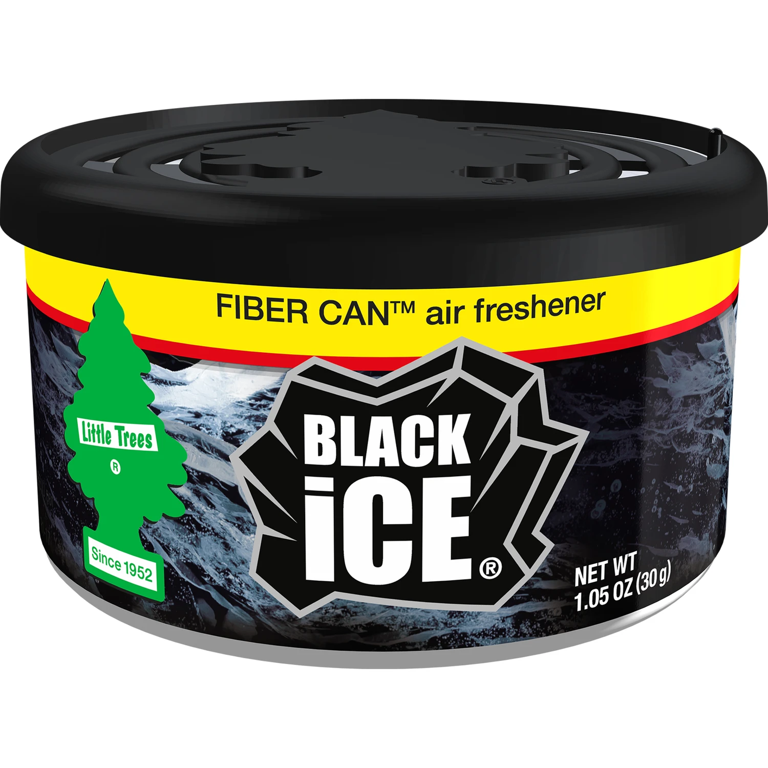 Fiber Can Black Ice Scent Air Freshener 1.05 Oz Solid