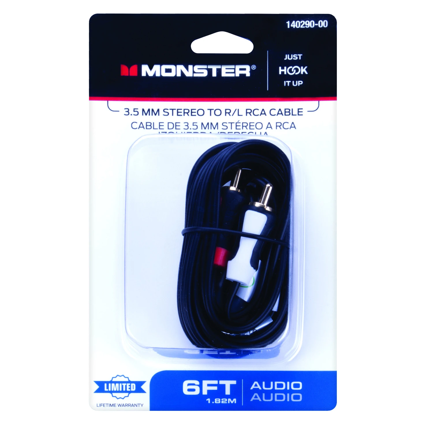 Monster Cable Just Hook It Up Adapter 1 pk