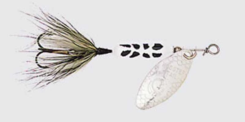 Hildebrandt R206-whcd Original Rooster Tail 0.06 Oz. White Coachdog Fishing Lure