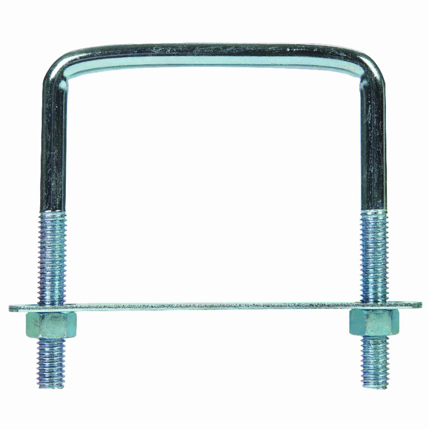 Hampton 3/8 in. X 3-3/4 in. W X 4 in. L Coarse Zinc-Plated Steel Lumber Size Square Bend U-Bolt Hampton 3/8 in. X 3-3/4 in. W X 4 in. L Coarse Zinc-Plated Steel Lumber Size Square Bend U-Bolt