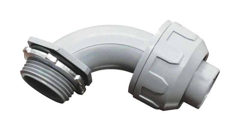 Conduit Fitting, Liquid Tight Elbow, PVC, 3/4-In.
