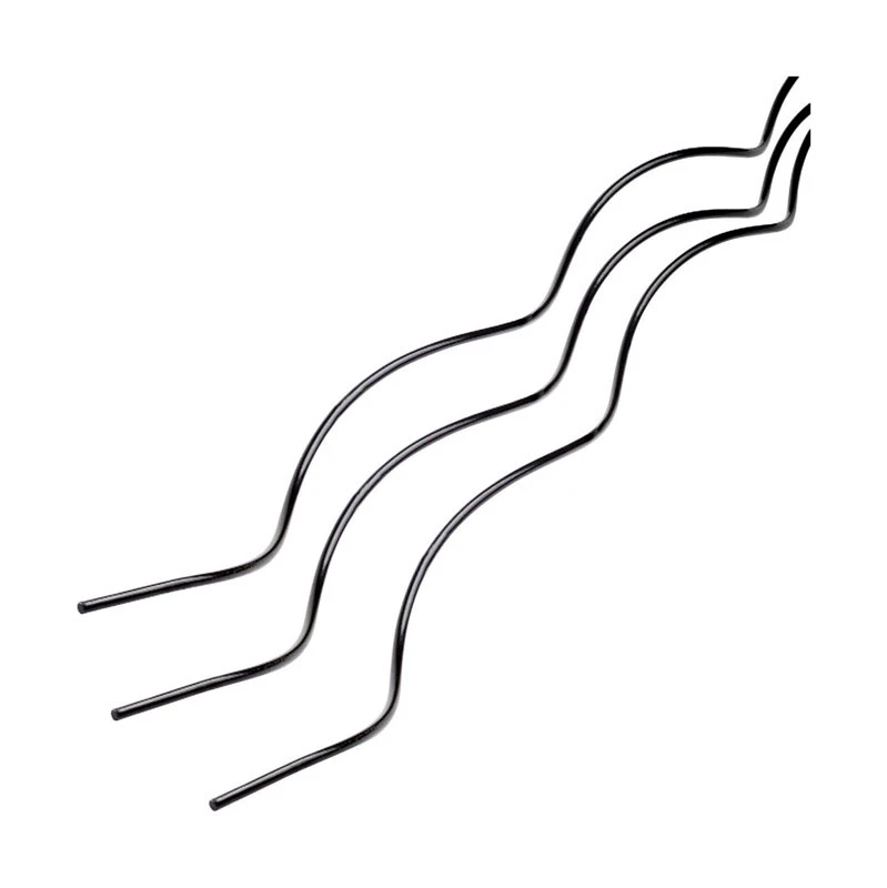 4 Ft. H X 4 In. W Black Metal Spiral Stake For Plant Support