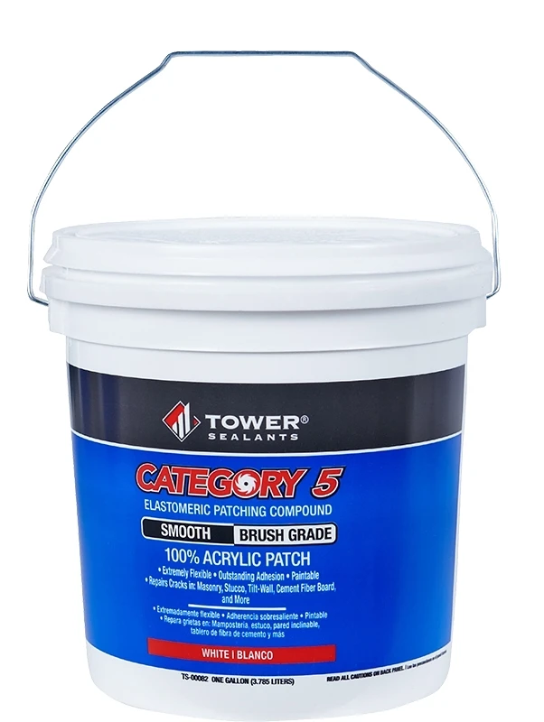 Ts-00082 Category 5 Elastomeric Patching Compound, Smooth Brush Grade, 1 Gallon