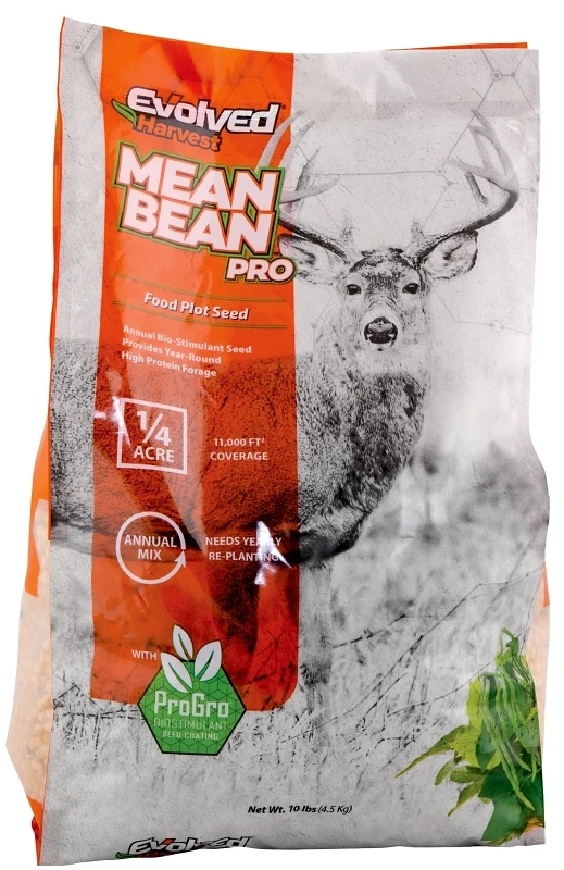 Mean Bean Pro Series Evo81002 Food Plot Seed, 10 Pounds, High-yield Blend