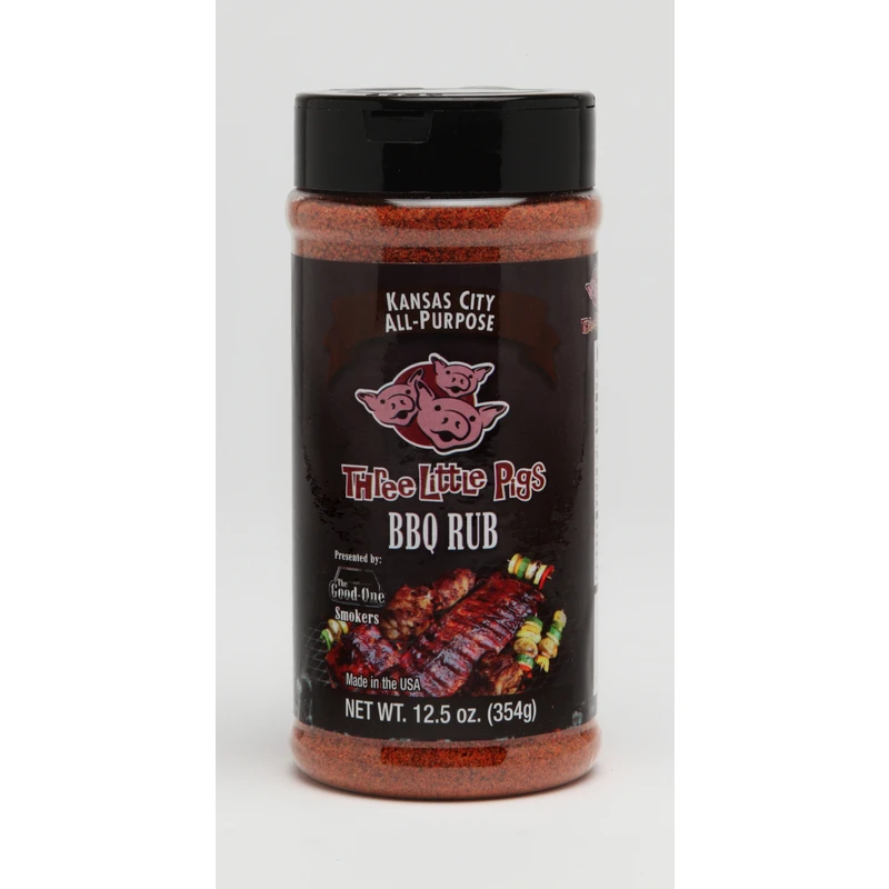 Kansas City All-purpose Bbq Rub 12.5 Oz - Versatile Seasoning