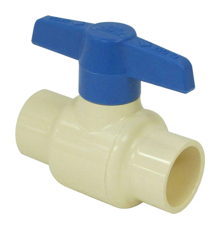 3/4 In. Cpvc Cts Socket X Socket Ball Valve - Model Cbv-0750-s