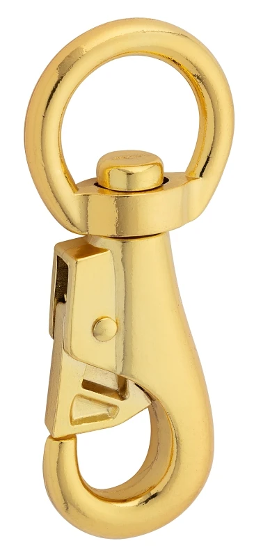 Boat Snap With Swivel Round Eye 7/8 X 3-7/8 In Zinc Bronze