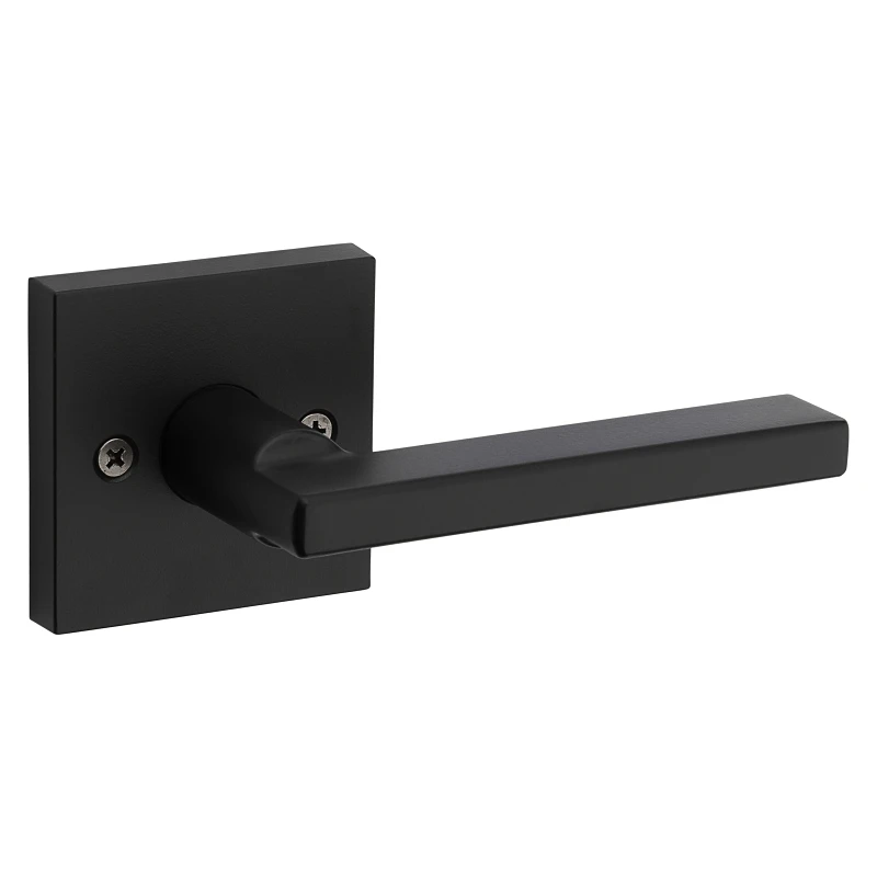 Kwikset Halifax Iron Black Reversible Dummy Lever Right or Left Handed Kwikset Halifax Iron Black Reversible Dummy Lever Right or Left Handed