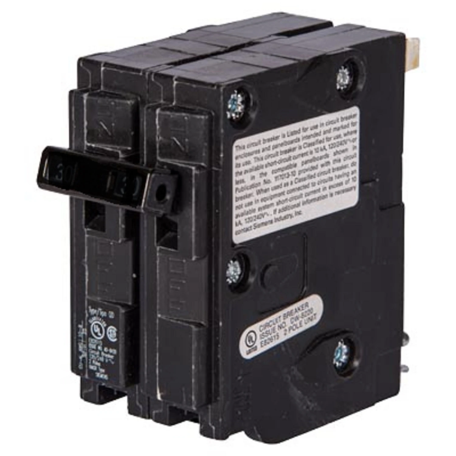 40 Amp 2-pole Type Qd Circuit Breaker D240 For Indoor/outdoor Use