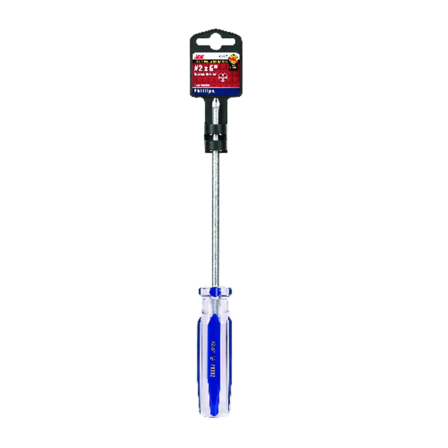 No. 2 Phillips Screwdriver 6 In. Length With Chemical-resistant Handle