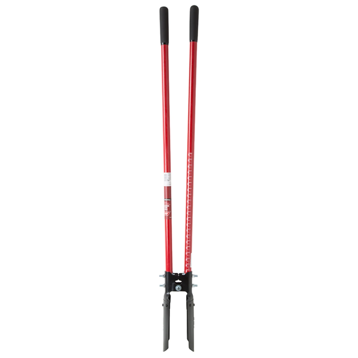 57 In. Steel Atlas Pattern Post Hole Digger With Fiberglass Handle