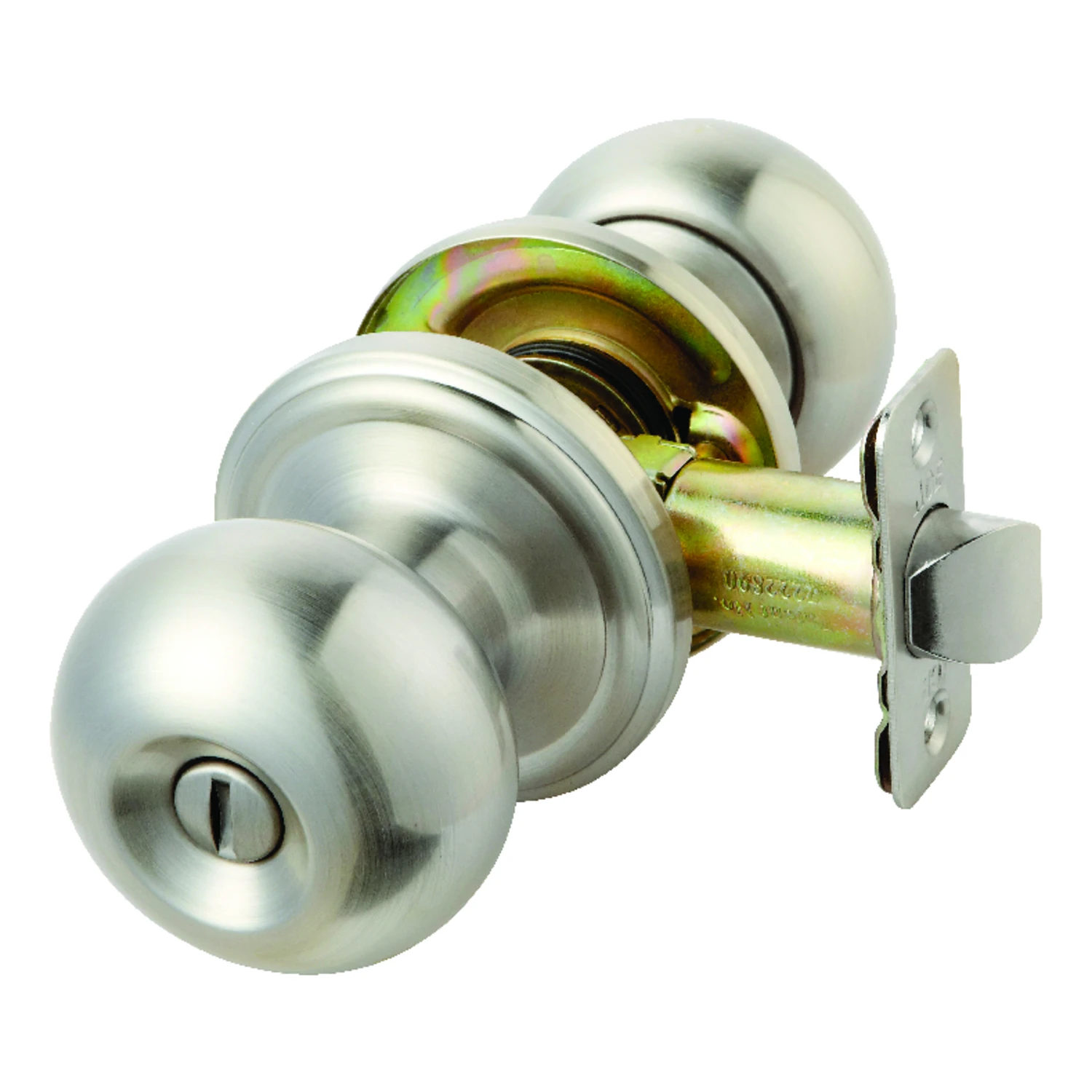 Ace Colonial Satin Nickel Entry Handleset ANSI Grade 2 1-3/4 in. Ace Colonial Satin Nickel Entry Handleset ANSI Grade 2 1-3/4 in.