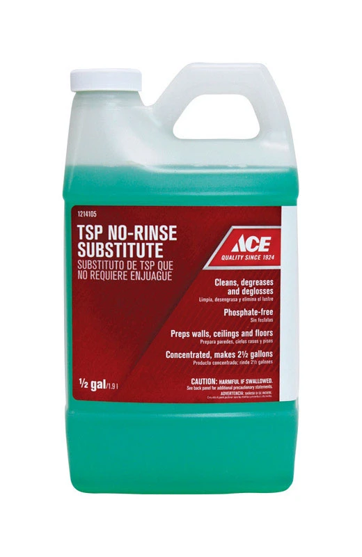 No Scent Tsp No-rinse Substitute Liquid 1/2 Gallon - Phosphate-free Cleaner
