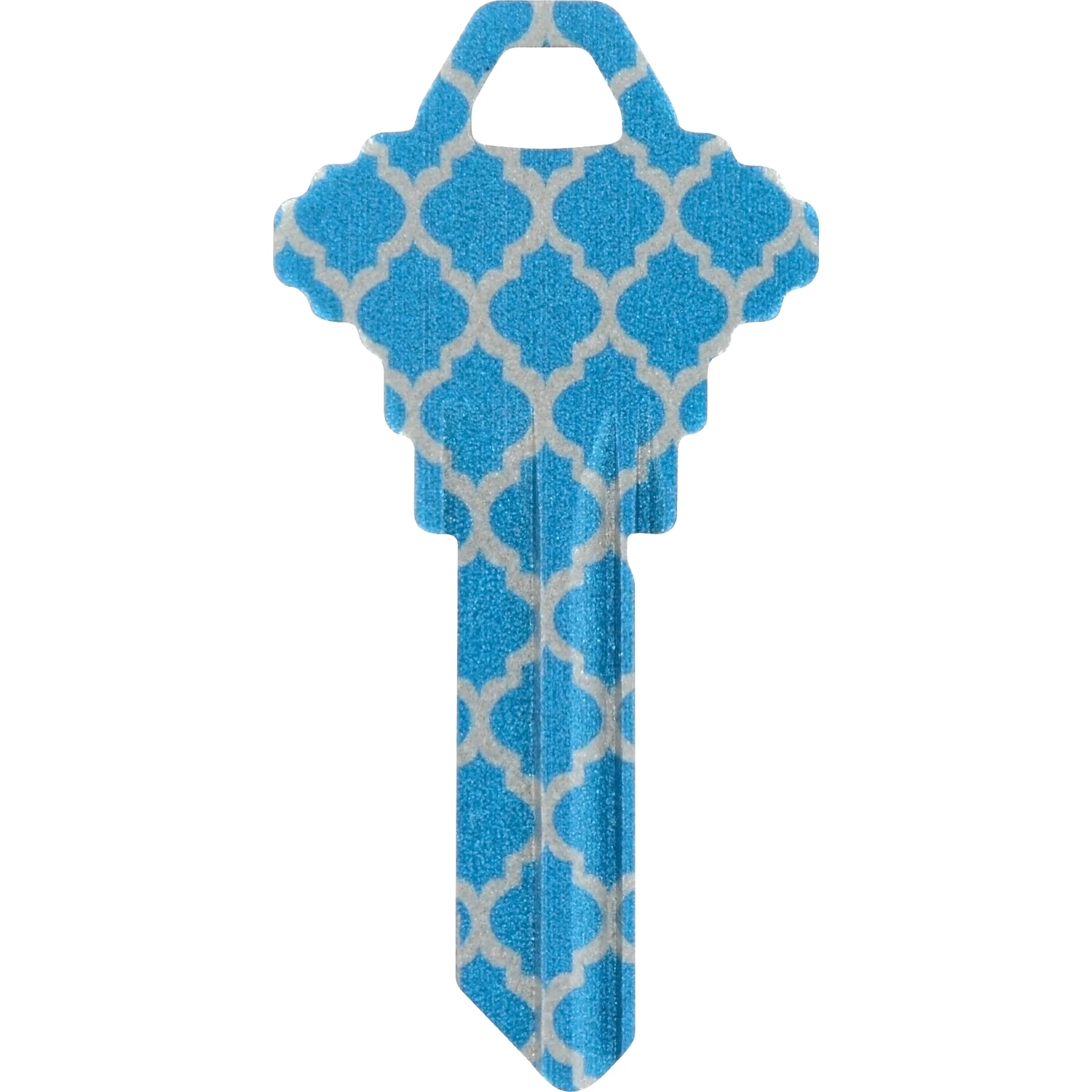 Diva Moroccan Universal Key Blank - Single Sided Brass Key For House/office