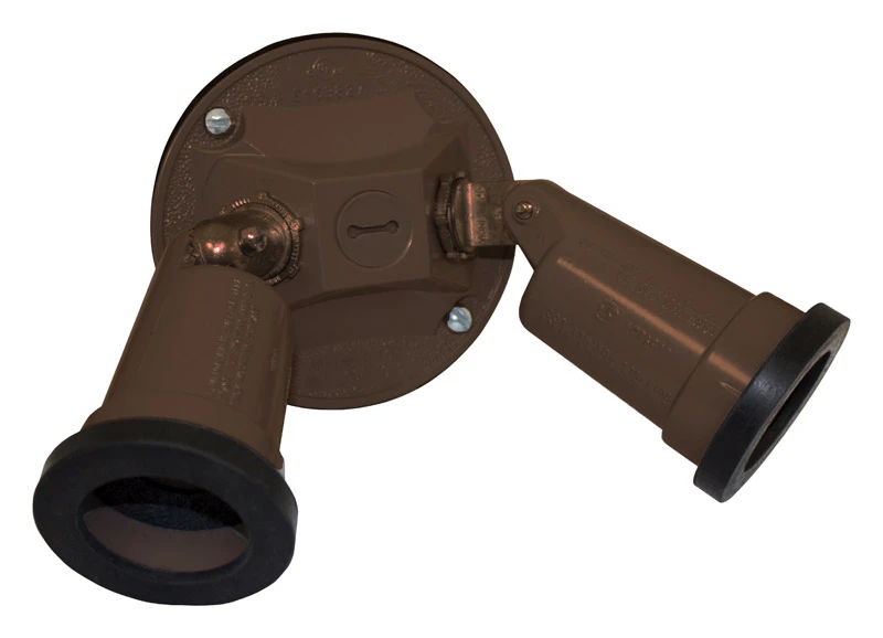 Bronze Lamp Holder Kit Hardwired With Adjustable Lampholders And Gaskets