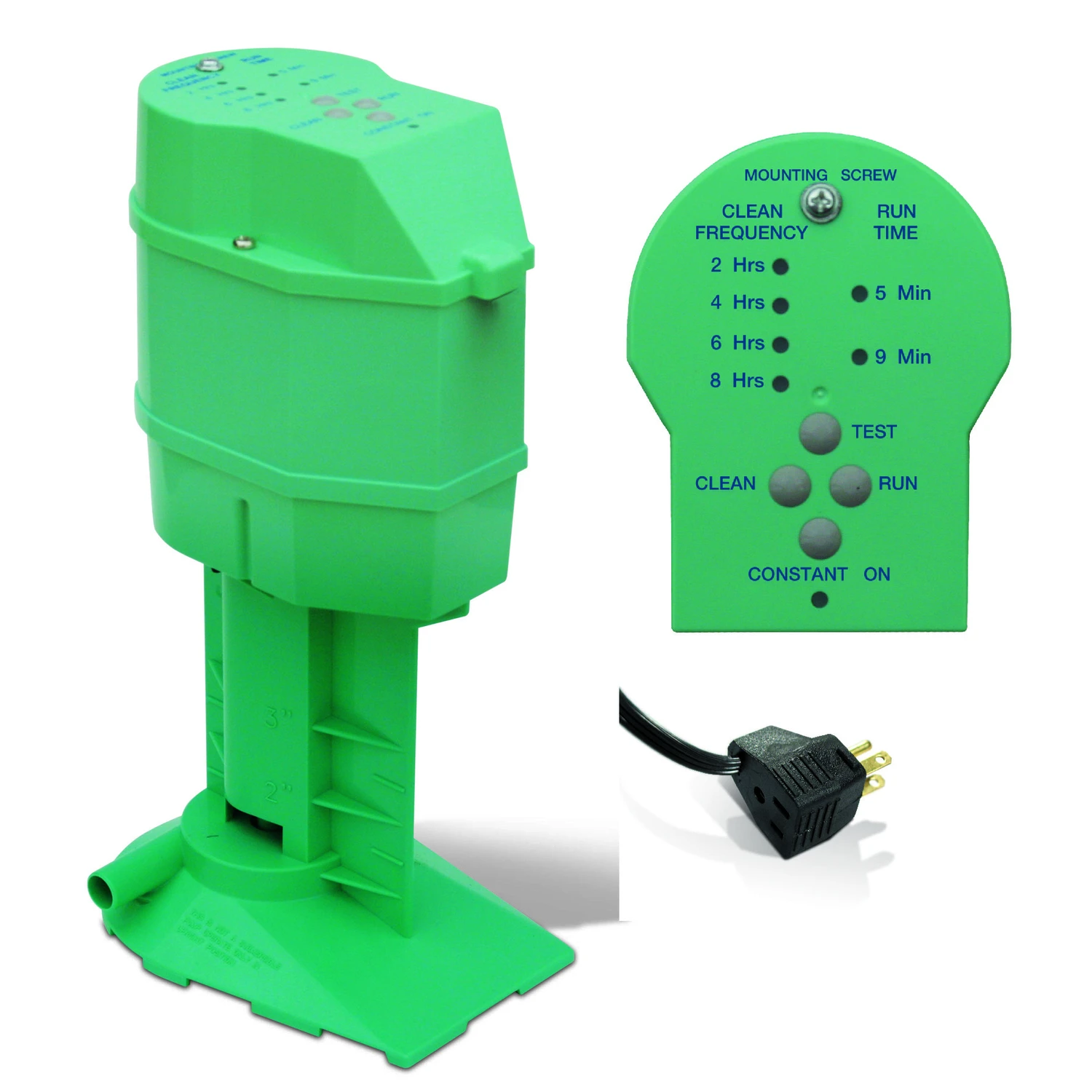 11 In. H X 6 In. W Green Metal Evaporative Cooler Pump With 2-year Warranty