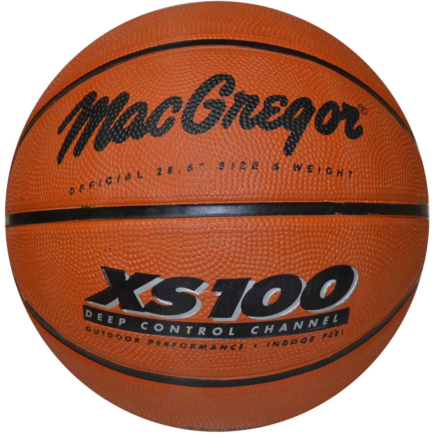 Xs100 #6 Playground Ball - Rubber Basketball For Ages 8 And Up
