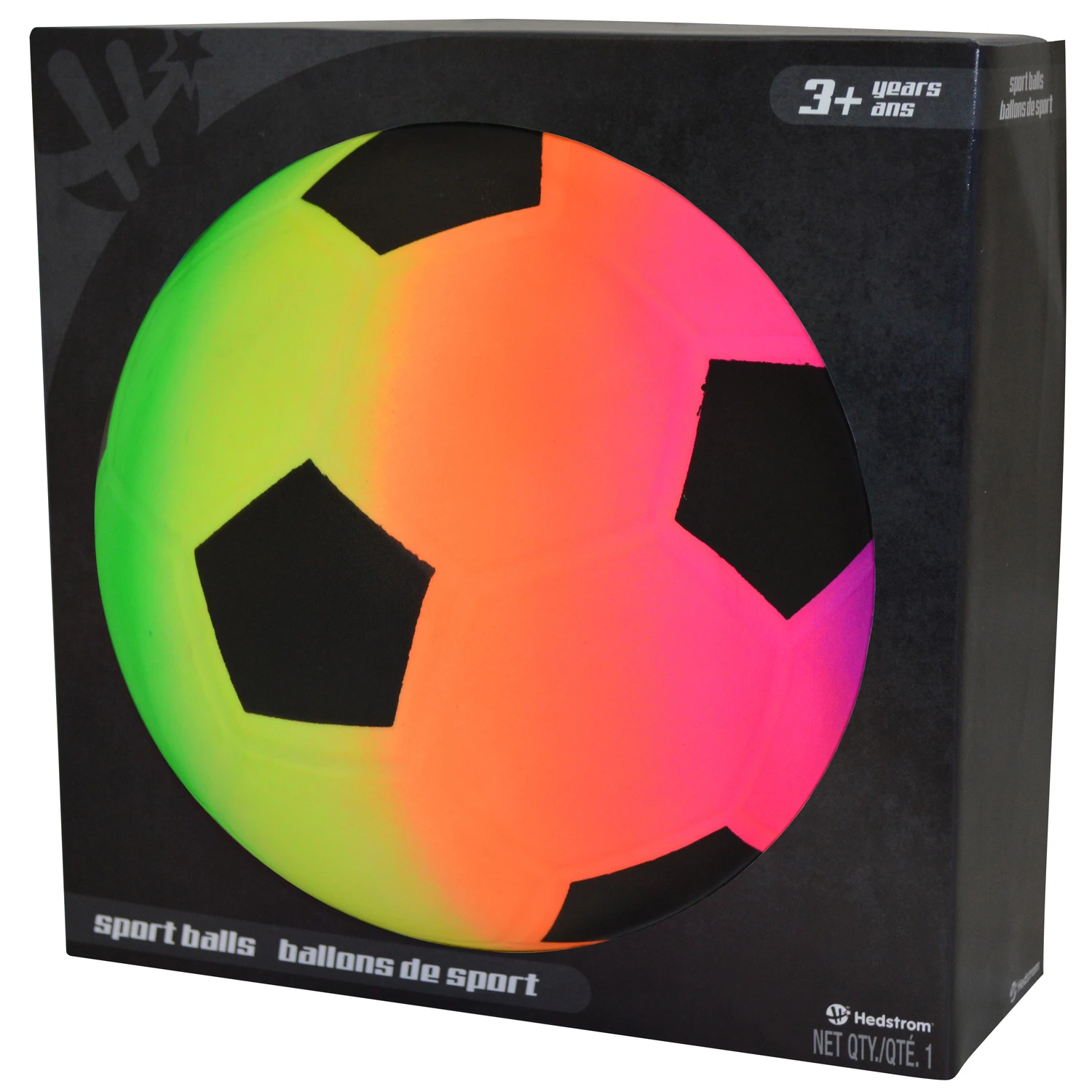 8.5 Inch Multicolored Pvc Soccer Ball For Ages 3 And Up
