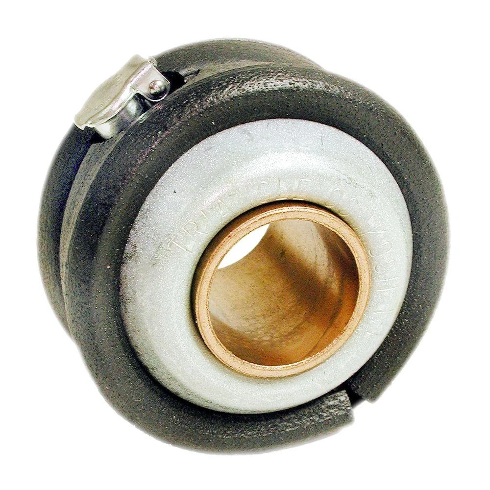 1 In. H X 2 In. W Black Rubber Ball Bearing And Cushion For Evaporative Coolers