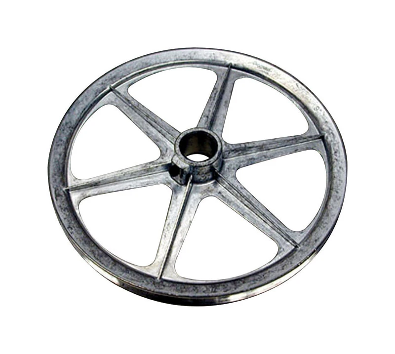 8 In. D Silver Zinc Blower Pulley For Evaporative Coolers
